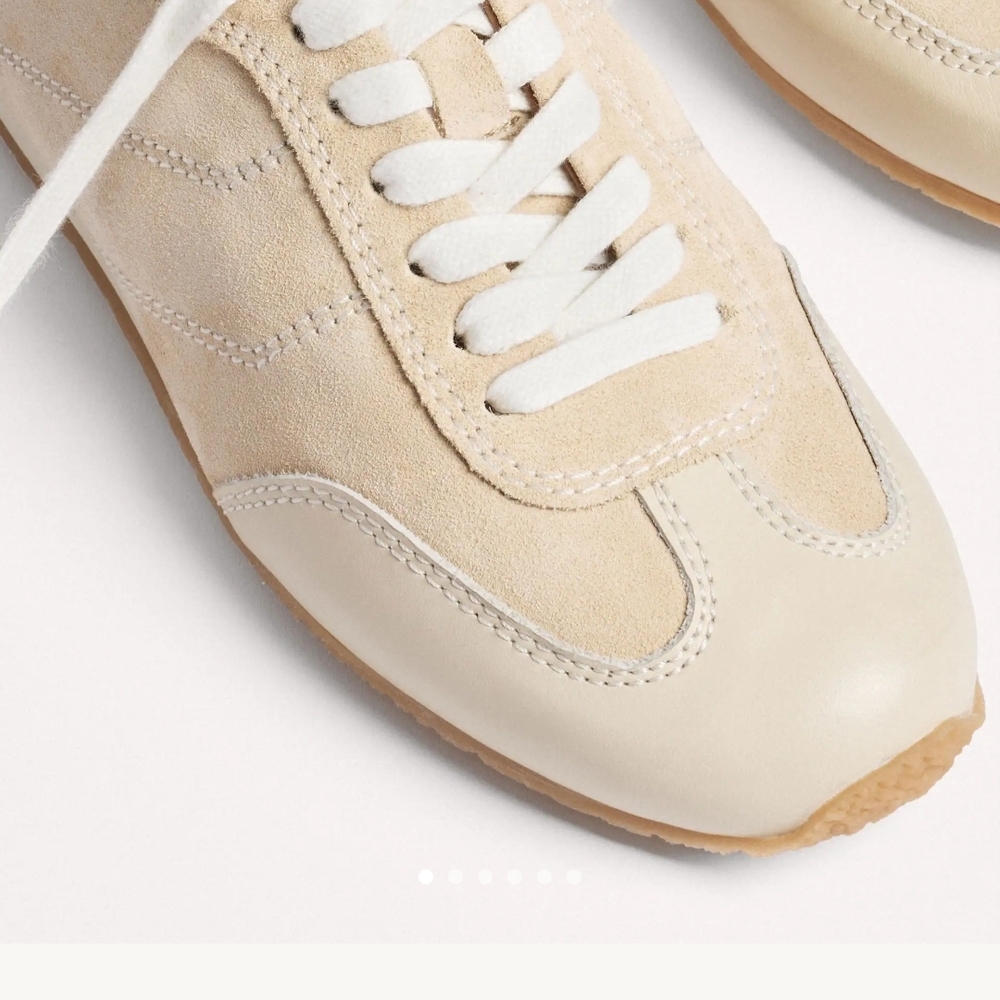 ME+EM Beige and Cream Women's Sneakers (Never Worn)  Still In Box And wrapping